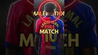 Lamine Yamal a jou&eacute; son pire match sur son num&eacute;ro 10 #football