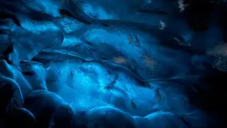 Day 6 in Iceland, 2025: Crystal Blue Ice Cave