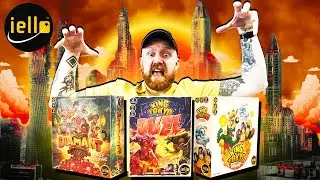 NRB Plays King of Tokyo & Diamant LIVE! NEW Characters & Cards Reveal! #ad