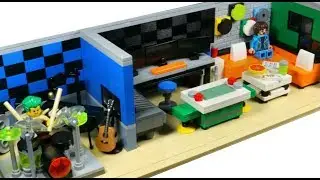 Custom LEGO Music Recording Studio!!⎪A LEGO MOC