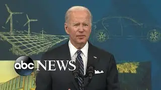 Biden again blames Putin for global gas price increase l ABCNL
