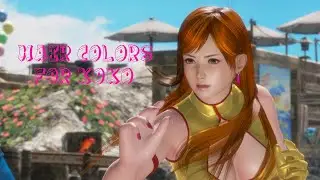 DOA6, Hair colors for Kokoro mod, Dead or Alive 6, 4k