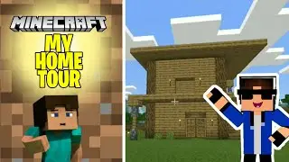 MY MINECRAFT HOUSE TOUR (SOLO SURVIVAL)