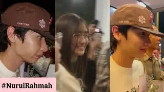 GUN ATTHAPHAN & PIPLOY KANYARAT IN CGK AIRPORT 