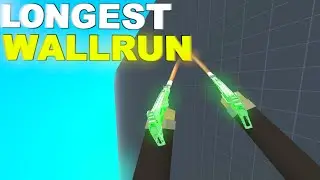 This Is The LONGEST WALL RUN In Krunker!