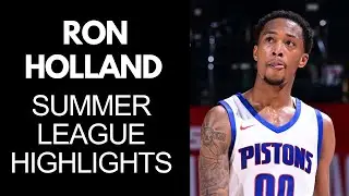 Best of Ron Holland: 2024 NBA Summer League Highlights