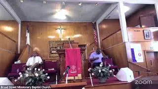 7-13-2025 Sunday school, morning worship of Broad Street Bham