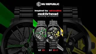 watch the world revolve in style 🔥 #nurepublic #nuniverse #motorhead #watch #wristwatch #shorts