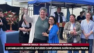 118 Familias Del Comit&eacute; El Esfuerzo Cumplieron El Sue&ntilde;o De La Casa Propia