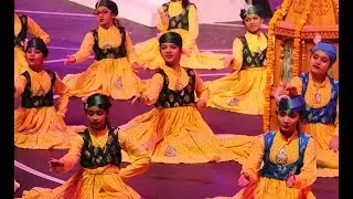 KRISHNA QAWWALI - by Shaivi with total 180 participants of Shani 2, Radhey & Ravi 2 in TGES GGM 2018