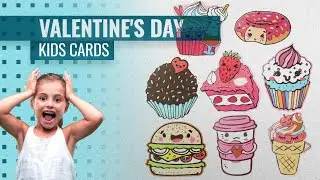 Top 10 Valentine's Day Kids Cards Ideas / Countdown To Valentine's Day 2019!