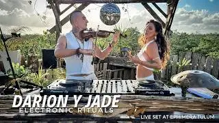 DARION y JADE – Live at Ephimera Tulum | Electronic Rituals | DJ, Violin, Vocals & Handpan