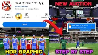 Real Cricket 21 V8 Download link 🔥 | Real Cricket 21 Released | New Cricket Games