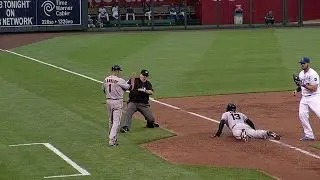 SF@KC: Cederstrom makes safe call with his legs