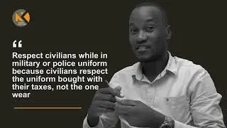 Civilians respect the uniform.
