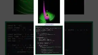 Interactive neon dragon 🐉 #shorts #javascript