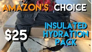 Amazon&rsquo;s Choice: Dtown Insulated Hydration Camel Pack