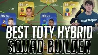THE BEST TOTY HYBRID SQUAD - TEAM OF THE YEAR | FIFA 15 Ultimate Team Squad Builder (FUT 15)