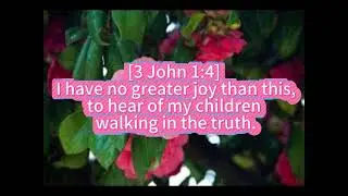 [3 John 1:4]2026-01-24 [Saturday]