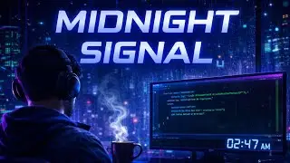 Midnight Signal 🌃 | Enter Flow State for Error-Free Night Coding