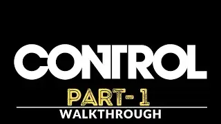 CONTROL Gameplay Intro | PART -1 Walkthrough Tamil | Dante Debu gaming