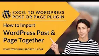 How to Import WordPress Post & Page or Schedule Together