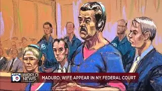 Maduro, wife appear in federal court