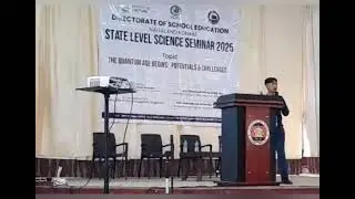 | State Level Science Seminar 2025 | CST | 4th Place | 