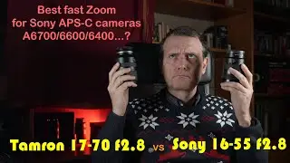 📷Best fast zoom for Sony APS-C cameras? Detailed tests on Sony 16-55 f2.8 vs Tamron 17-70 f2.8