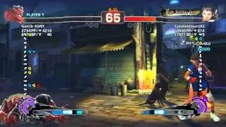 Gem3r SONY (Hakan) vs Constantinos182 (Sakura) SSF4 AE Ranked Match