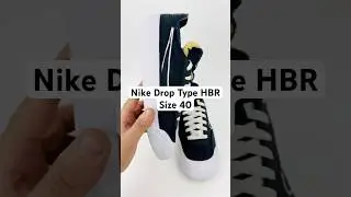 Nike Drop Type HBR Black Shoes (Size 40) - CQ0989-002 #nike #prelovedtreasures #usedshoes