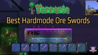 Ranking the BEST Hardmode Ore Swords in Terraria! ⚔️ (From Cobalt to Chlorophyte)