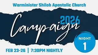 Warminister SAC Campaign 2026 | Night 1