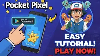 How to download pocket pixel game from play store | Pokemon Mobile game 🎮, pokemon adventure 