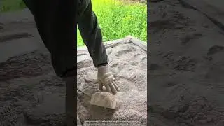 Iron Shovel Flipping Bread in Hot Plant Ash (Sichuan, China)