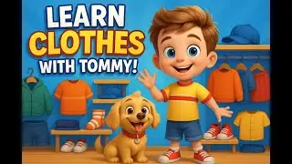 CLOTHES FOR KIDS! Fun Song & Learning Adventure with Tommy🎉