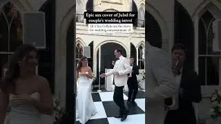 Epic Sax At Wedding! DJ + Sax fusion experience in Charleston, SC! #dj #saxophone #charlestonwedding