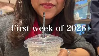 Week in life VLOG! Vision boards, cafe runs, classes in JAN and much more❄️