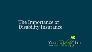 YRL  - The Importance of Disability Insurance - Katie Brewer, CFP&reg;