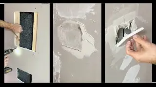 🔥🧱 Drywall Hole Repair Like a PRO &ndash; Easy Tricks & Step-by-Step Techniques 🛠️✨