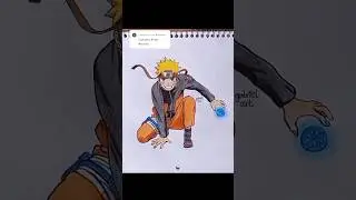 Naruto Uzumaki, speed drawing #drawing #animedrawing #art #howtodraw #narutouzumaki #fyp