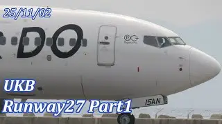 2025/11/02 Kobe Airport 神戸空港 Part1【RJBE/UKB】