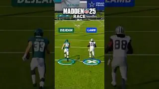 Cooper DeJean vs. Ceedee Lamb Race - Madden 25 Updated Roster