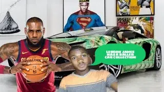 inside lebron james  2022 car collection