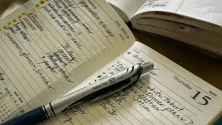 Daily Planning & Brain Dump - Pop Run Pocket & B6Slim Stalogy