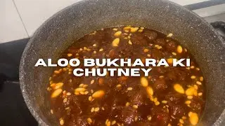 Plum/Aloo Bukhara Chutney Recipe by Food Arcana | Ramadan Special Series  
