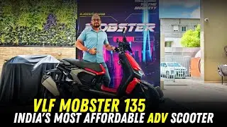 VLF Mobster 135 | Самый доступный в Индии самокат для бездорожья