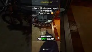 HUGE Warzone glitch to get under Downtown in BO6 ‼️