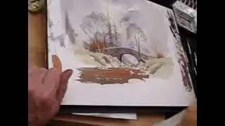 Demonstration of Old Bridge by David Bellamy