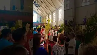 Priest Palm Sunday Church Manila Philippines #shorts #church #philippines #viral